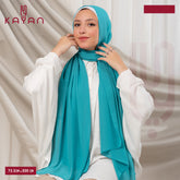 Long Plain Chiffon - Turquoise